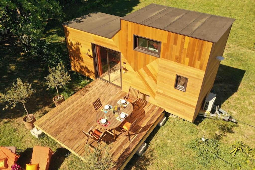 Tiny House Atypique Tout Confort 4 Pers Jardin Ла-Ґард Екстер'єр фото